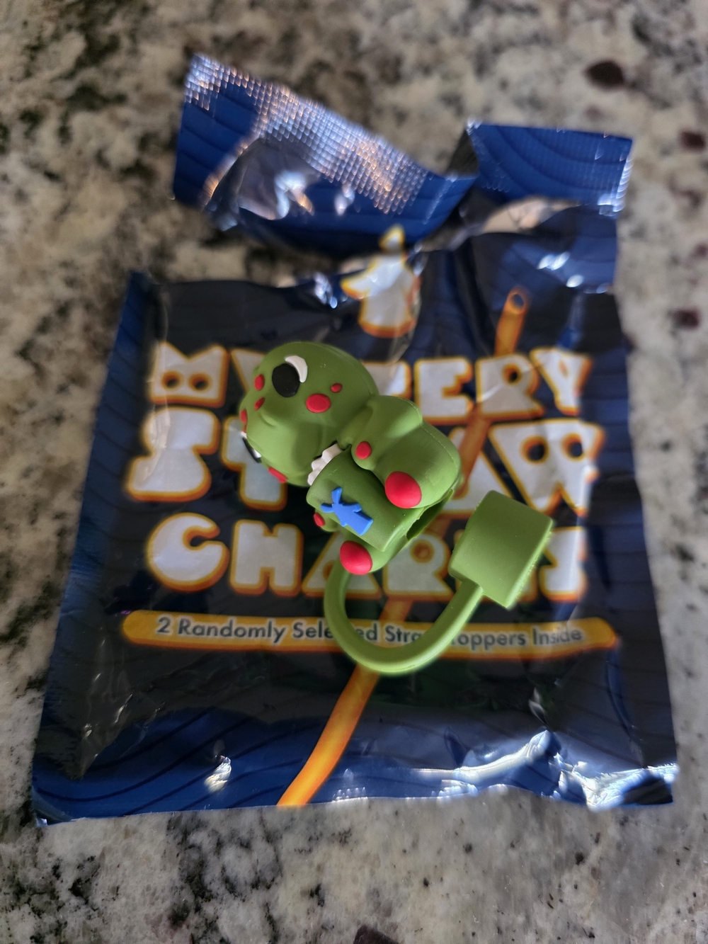 Dutch Bros Dino Straw Topper